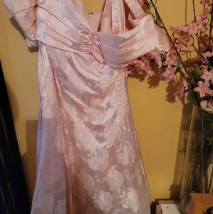Vintage pink tule dress
